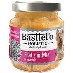 Basttet'o Holistic Putenfilet in Galette für Hunde 130g