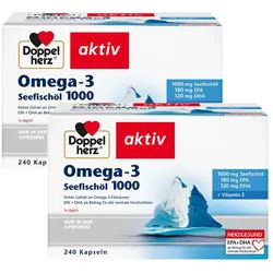Doppelherz® aktiv Omega-3 Seefischöl 1000