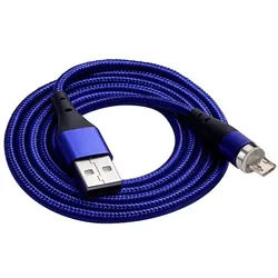 Akyga Akyga USB-Kabel USB-A Stecker, USB-Micro-B Stecker 1.00 m Blau AK-U USB-Kabel, (100.00 cm) blau