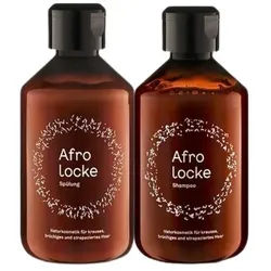 Afrolocke Shampoo und Spülung für lockiges Haar 2x250 ml