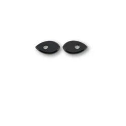 HIGHSIDER smart Montageplatten Indy Spacer Schwarzes Aluminium, für Honda, schwarz
