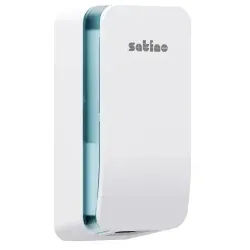 Satino Clean&Care Sensorspender, 1000 ml, SF1 kompatibel, Effizienter Spender für Seifen und Handdesinfektionsmittel, Farbe: weiß