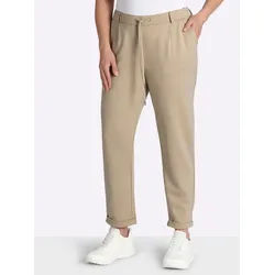 Witt Jerseyhose Joggpants komfortabel beige|braun 24