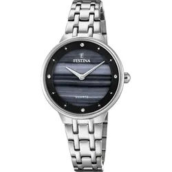 Festina Quarz Damen Mademoiselle F20600/C - schwarz,silber - 30.5mm