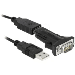 DELOCK 66286 - Adapterkabel USB 2.0 zu Seriell RS485/422, 0,8 m