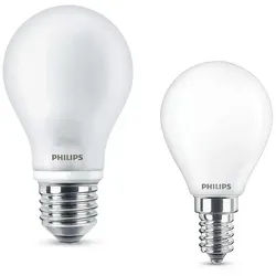 Leuchtmittel LED 1x 806lm E27 + 1x 250lm E14 - Philips