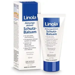 Linola Schutz-Balsam - Wundschutzcreme bei Hautwolf oder gereizter Haut Balsam 50 ml Unisex 50 ml Balsam