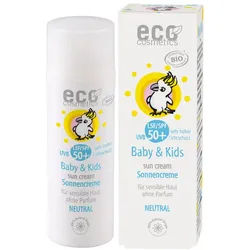 eco cosmetics Baby Sonnencreme Lsf50+ neutral Sonnenschutzcreme 50 ml