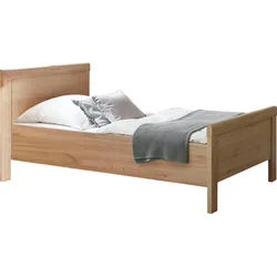 priess Bettgestell Lindau, auch für Motorrahmen geeignet braun 108 cm x 208 cm x 94 cm