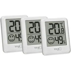 TFA Dostmann Hygrometer TFA Dostmann Thermo-/Hygrometer Weiß 30.5060.02.03