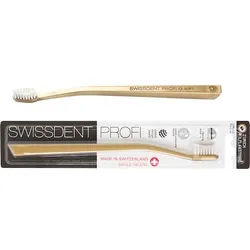 Swissdent Pflege ZahnbuerstenSoftProfi Whitening Zahnbürsten Gold 1 Stk.