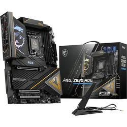 MEG Z890 ACE Mainboard - Intel Z890 - Intel LGA1851 socket - DDR5 RAM - ATX
