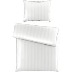 Dieter Knoll Bettwäsche , Weiß , Textil , 140x200 cm , pflegeleicht, hautfreundlich , Heimtextilien, Bettwäsche & Leintücher, Bettwäsche, Satin-Bettwäsche