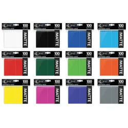 100 Ultra Pro Standard Sleeves - Eclipse Matte (66x91mm), Farbe: Sky Blue