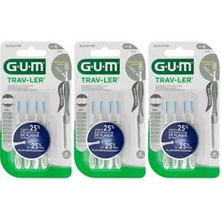 Gum® Proxabrush Trav-ler brossette interdentaire 2 mm