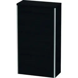 Duravit XSquare Halbhochschrank Eiche Schwarz Matt 500x236x896 mm - XS1303R1616 XS1303R1616
