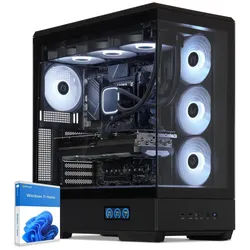 Sedatech UCCO755I2I1HF - Watercooling Gaming-PC (Intel Core i5 14400F 10x 2.5GHz (max 4.7GHz), Geforce RTX5060Ti (16G) 16GB, 32 GB RAM, 2000 GB SSD, Watercooling, Wlan 6E)