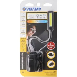LED-Leseleuchte wiederaufladbar, 2W, 3 Leuchtstufen, mit Clip, inklusive USB-Ladekabel