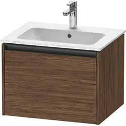 Duravit Ketho.2 Waschtischunterbau wandhängend Nussbaum dunkel Matt 610x480x440 mm - K25062021210000 K25062021210000