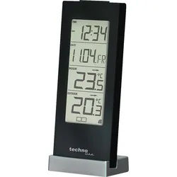 technoline WS 9767 Wetterstationen/Thermometer (innen,außen) Schwarz-Silber Wetterstation