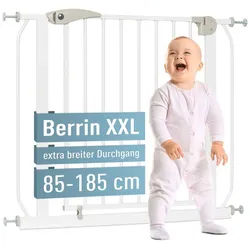 ib style Türschutzgitter Berrin, Tür- und Treppengitter weiß 95 cm x 75 cm
