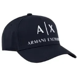 Armani Exchange für Herren. 954039CC51300936 Marineblaue Mütze (OSFA), Lässig, Baumwolle