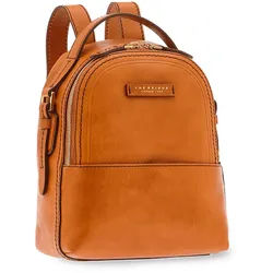 The Bridge Pearldistrict Rucksack 27cm - 04123701 Cognac/Gold