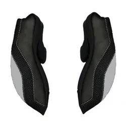 Nexx X.R2 Wangenpolster, schwarz-grau, Größe 2XS