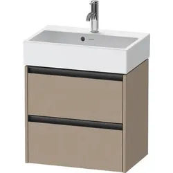 Duravit Ketho.2 Waschtischunterbau wandhängend Leinen Matt 584x390x549 mm - K25273075750000 K25273075750000