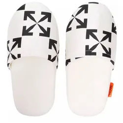 OFF-WHITE Pantoletten Seiden Sandalen Slippers Pantoletten Schuhe S/M Hausschuh