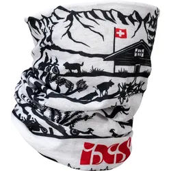 IXS Micro Multifunktionstuch, schwarz-weiss für Frauen