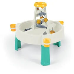 DOLU 2-in-1 Wasser und Sand Aktivitätstisch weiß grün