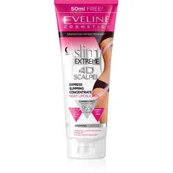 Eveline Cosmetics Slim Extreme 4D Scalpel superkonzentriertes Serum für die Nacht mit wärmender Wirkung 250 ml