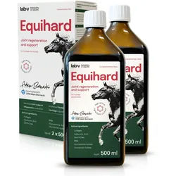 Lab-v Equihard – Komplexe Formel für gesunde Gelenke bei Pferden und Ponys 2x500 ml