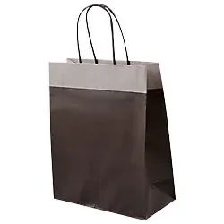 Elco Tragetasche 84300.13 Braun, Silber 22 x 10 x 27 cm 25 Stück