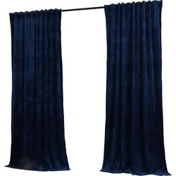 VORHANG 2ER SET MILANO HxB 235x135 cm Blau