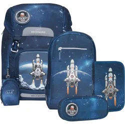 Beckmann Schulranzen Beckmann Schulranzenset Classic 22 - 6-Tlg. Set Space Mission