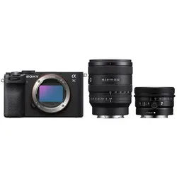 Sony Alpha 7C II (ILCE-7CM2) + SEL 16-25mm f/2,8 G + SEL 50mm f/2,5 G schwarz
