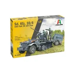 1:35 Sd. Kfz. 10/4 mit FLAK 30 und Crew