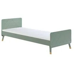 Mid.you Bett , Olivgrün , Holzwerkstoff , 90x200 cm , Schlafzimmer, Komplette Schlafzimmer und Serien, Schlafzimmerserien