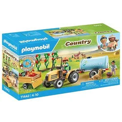 Country - Traktor mit Anhänger und Wassertank