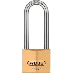 AV-Vorhangschloss 85/40HB63 Lock-Tag, Messing massiv