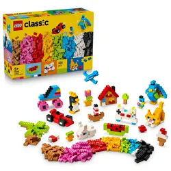 LEGO 11045 Classic Kreative Bunte Steine, Bauspielzeug, entwicklungsförderndes MINT-Set