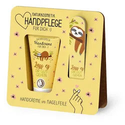 La Vida Handcreme Handpflege Handcreme Nagelfeile Naturkosmetik Geschenk la vida gelb
