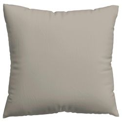 Schlafgut Kissenhülle , Taupe , Textil , Uni , 40x40 cm , Grüner Punkt, AZO-frei, Oeko-Tex® Made IN Green , bügelleicht, bügelfrei, hochwertige Qualität, formstabil, langlebig , Heimtextilien, Bezüge, Kissenbezüge