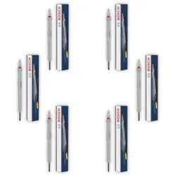 6x Glühkerze BOSCH 0 250 403 021 für Renault Opel Mercedes-Benz Fiat Scénic III C