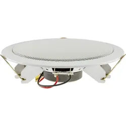 CHILITEC Einbaulautsprecher CTE-18w, 80 W, Einbau Ø 155 mm, weiß
