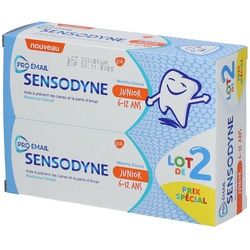 Sensodyne Pro-Émail Dentifrice Junior 6 -12 ans Menthe douce