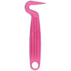 Hufkratzer aus robustem Kunststoff 16cm pink