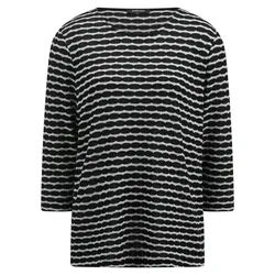 Shirt 3/4-Arm Peter Hahn schwarz